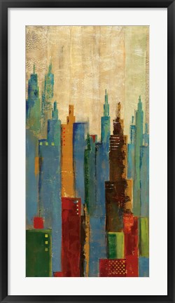 Framed Towerscape II Print