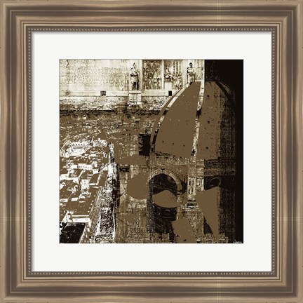 Framed Architectural Renaissance I Print