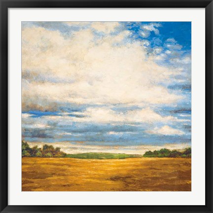 Framed Tranquil Meadow Print