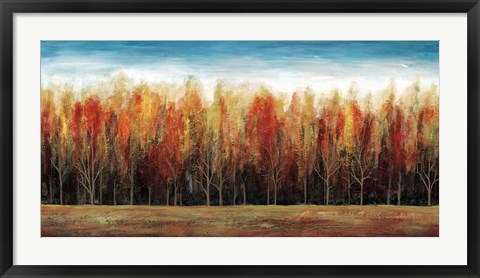 Framed Deep Forest Print