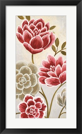 Framed Lace Petals II Print