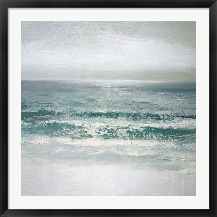 Framed Waves Print