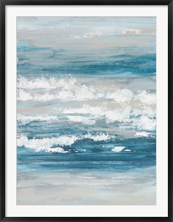 Framed At The Shore II Print