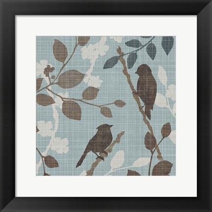 Framed Sparrow&#39;s Garden II Print