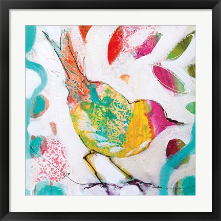 Framed Petite Bird IV Print