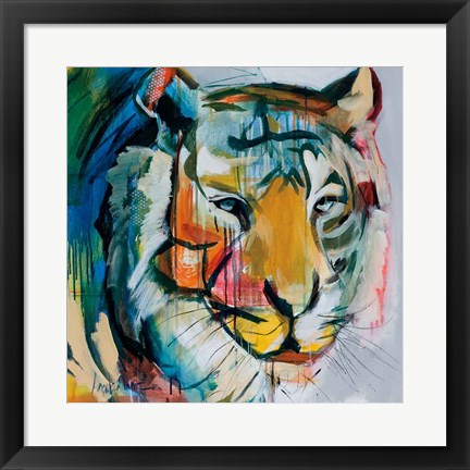 Framed Tiger Tiger Print