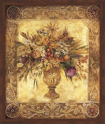 Framed Tuscan Urn Print