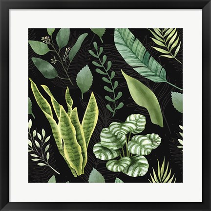 Framed Spring Pattern III Print