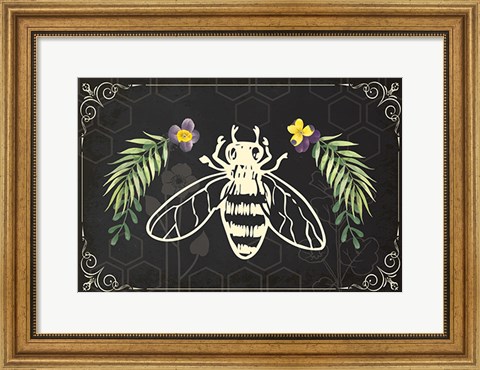 Framed Botany Art IV Print