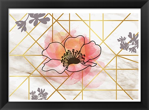 Framed Spring Elegance I Print