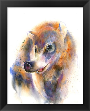 Framed Snout and About Print
