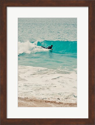 Framed Surf&#39;s Up Print