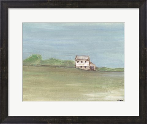 Framed Barn III Print