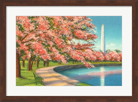 Framed Washington DC Print