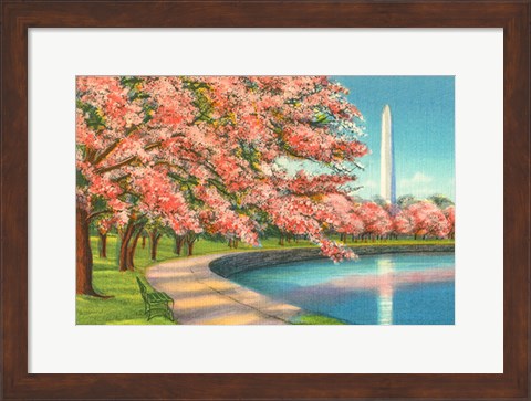 Framed Washington DC Print