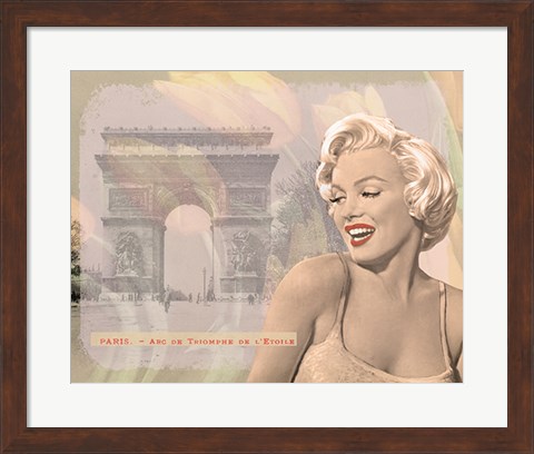 Framed Marilyn Triomphe Print