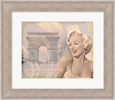 Framed Marilyn Triomphe Print