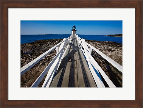 Framed Lighthouse III Print