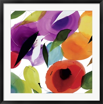 Framed Melody of Color II Print