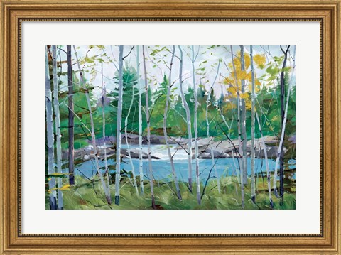 Framed Oxtounge Rapids Print