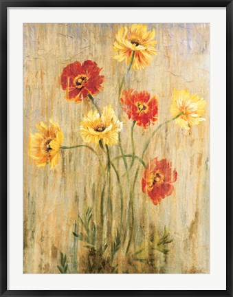 Framed Poppy Serenade Print