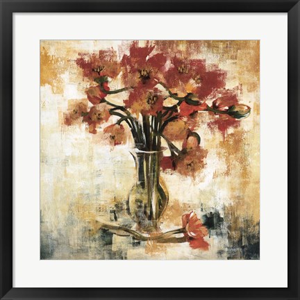 Framed Symphony of Poppies Print