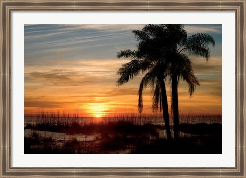 Framed Ana Maria Sunset Print