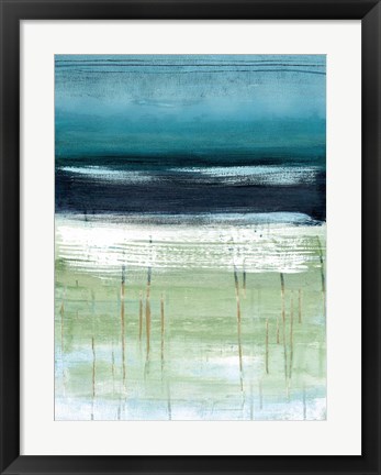 Framed Sea and Sky II Print