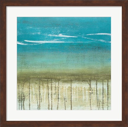 Framed Shoreline Memories II Print