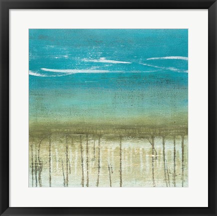 Framed Shoreline Memories II Print