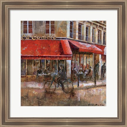 Framed La Comte Paris Print