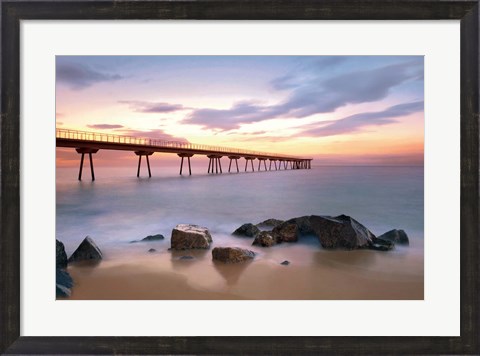 Framed Pier Print