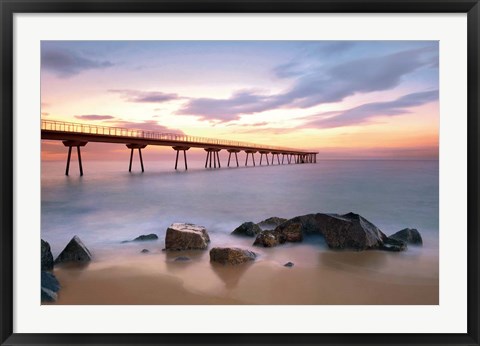 Framed Pier Print