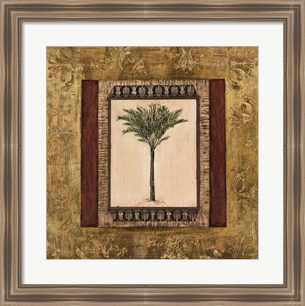 Framed Stately Palm I Print