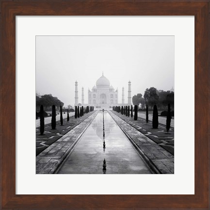 Framed Taj Mahal - A Tribute to Beauty Print