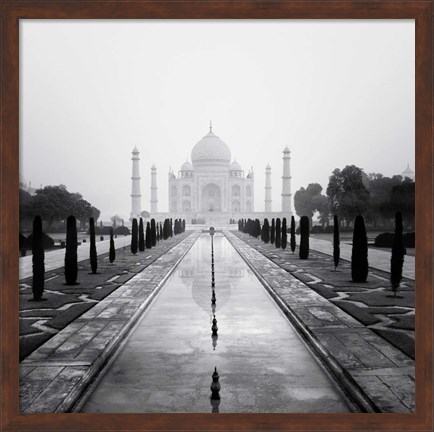 Framed Taj Mahal - A Tribute to Beauty Print