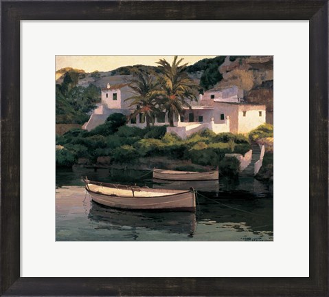 Framed Cala San Esteban Print