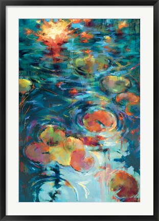 Framed Dancing on Water Print