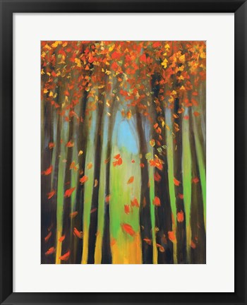 Framed Colors of Fall II Print