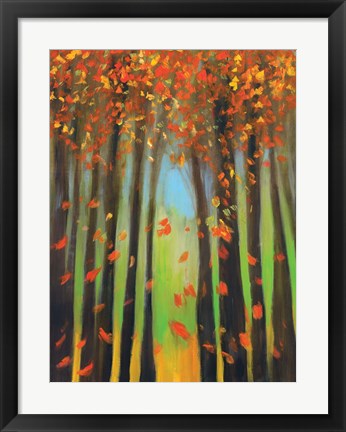 Framed Colors of Fall II Print