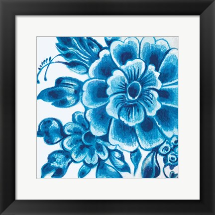 Framed Delft Design II Print