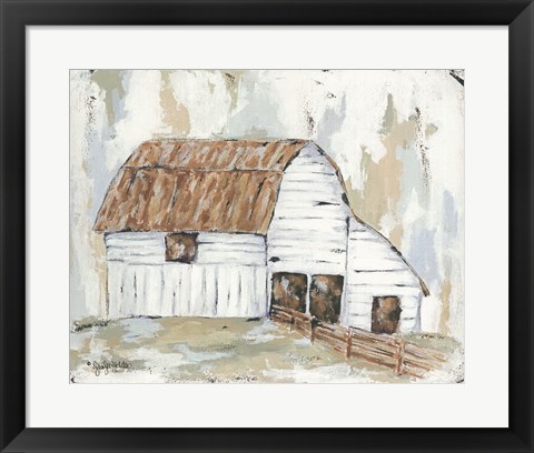 Framed Spring Joy Farm Print