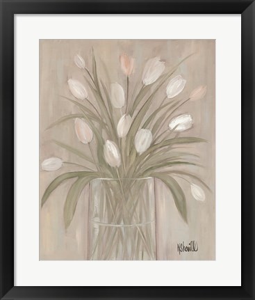 Framed Tulip Bouquet Print