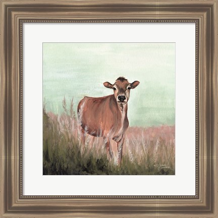 Framed Til the Cow Comes Home Print