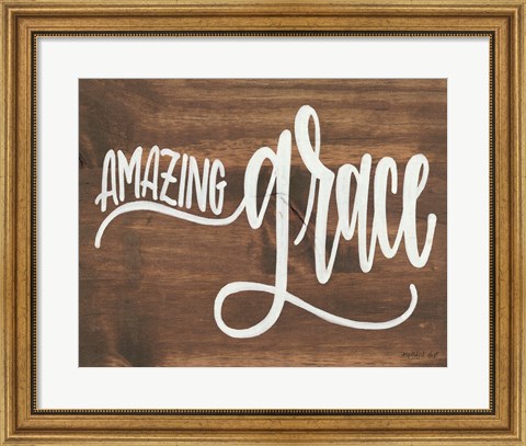 Framed Amazing Grace Print