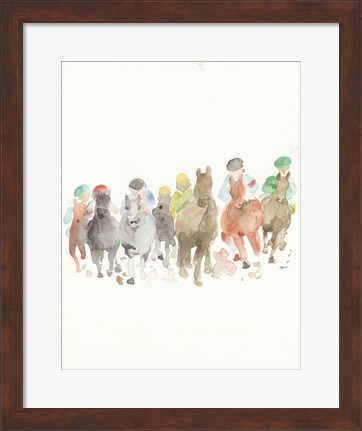 Framed Race Print