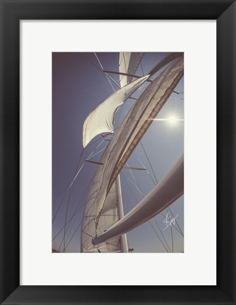 Framed Clear Sailing Print