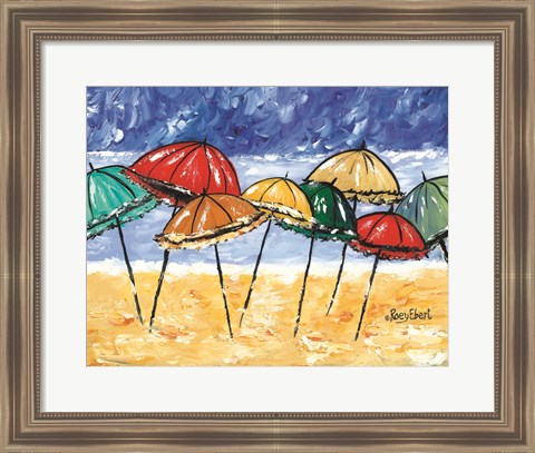 Framed Beach Party Print