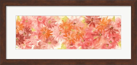 Framed Flowers Afield I Print