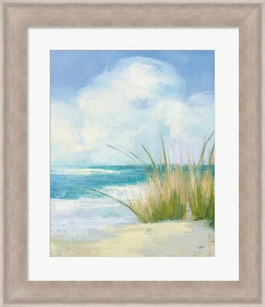 Framed Wind and Waves III Print